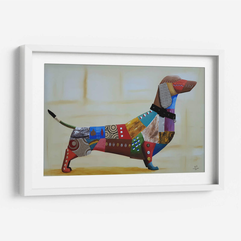 Perro salchicha - Rodríguez Marconi | Cuadro decorativo de Canvas Lab