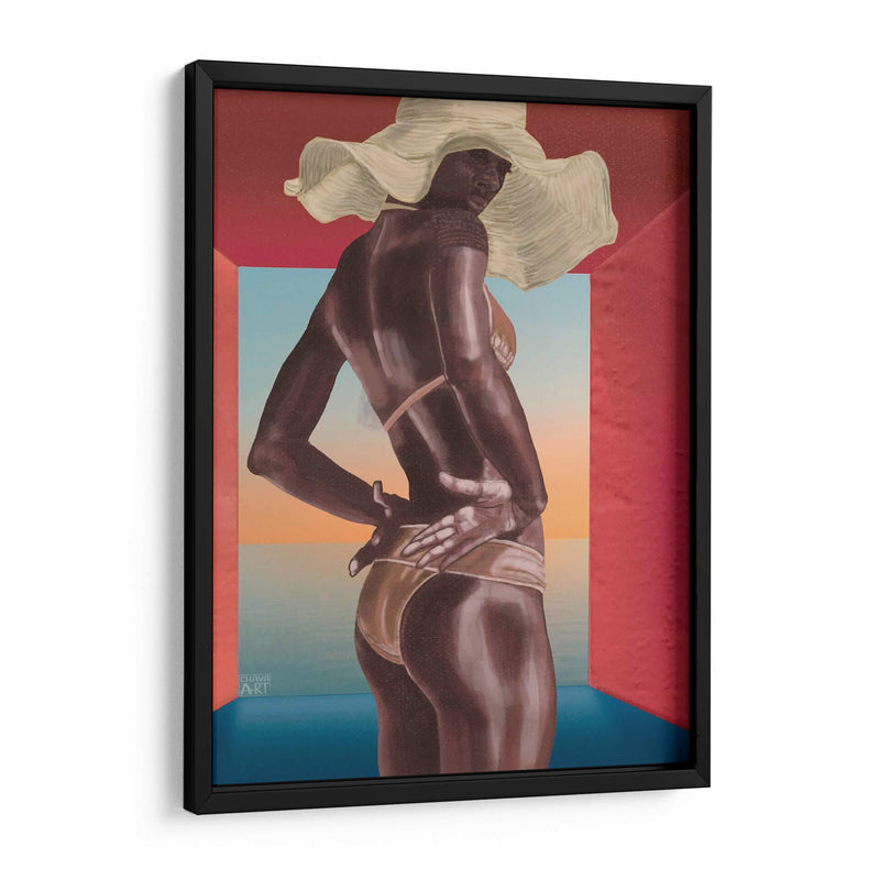 Belleza negra 3 - Chava.art | Cuadro decorativo de Canvas Lab
