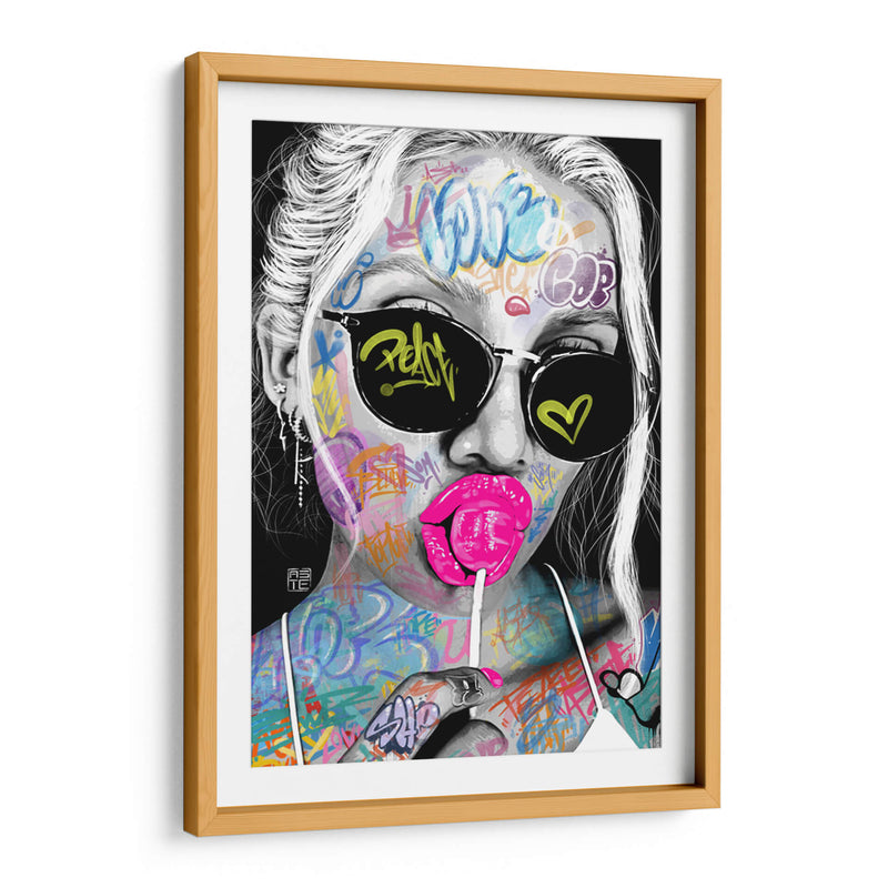 Girl Lollipop - David Aste | Cuadro decorativo de Canvas Lab