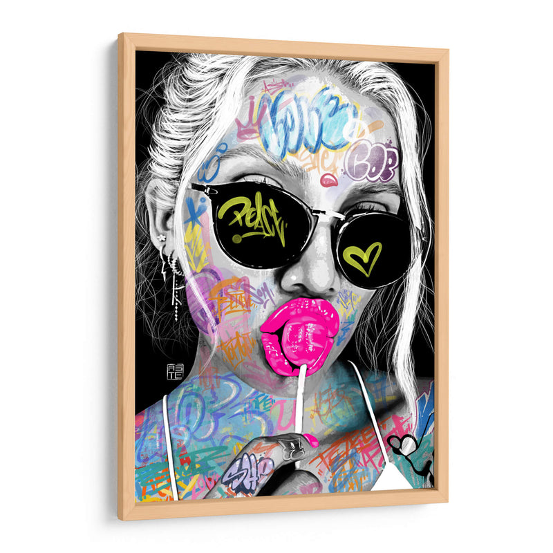 Girl Lollipop - David Aste | Cuadro decorativo de Canvas Lab
