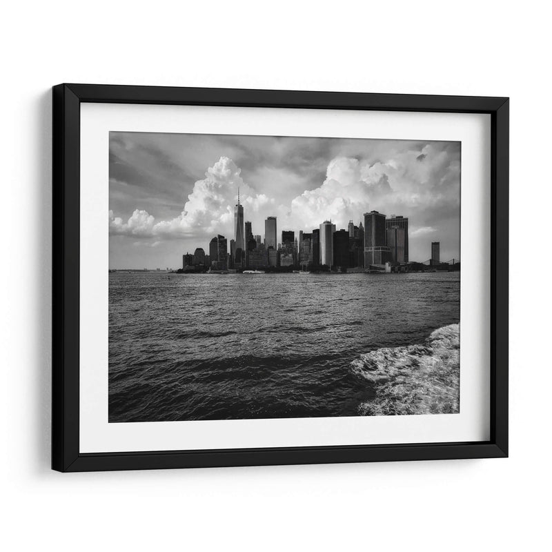 Skyline de Manhattan en Blanco y Negro - Carla Fernández | Cuadro decorativo de Canvas Lab