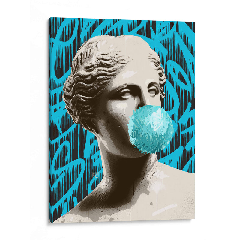 Venus Bubblegum Graffiti - David Aste | Cuadro decorativo de Canvas Lab