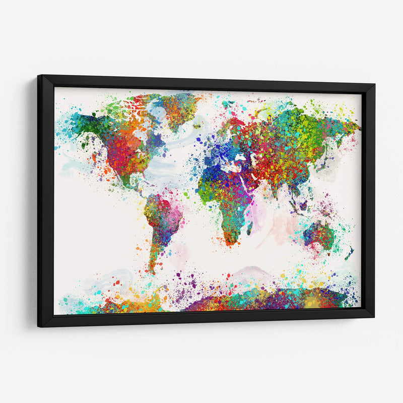Mundo A Colores - Hue Art | Cuadro decorativo de Canvas Lab