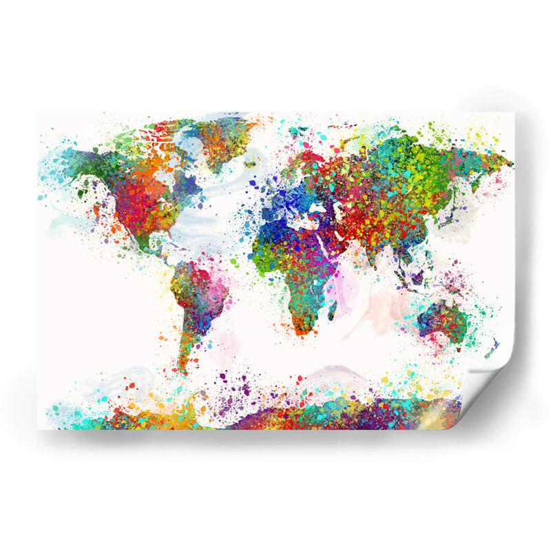 Mundo A Colores - Hue Art | Cuadro decorativo de Canvas Lab