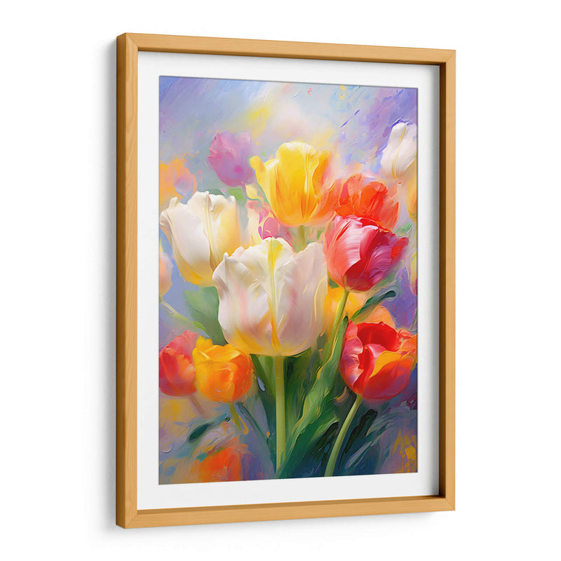 Mis Tulipanes - Dav Madrid | Cuadro decorativo de Canvas Lab