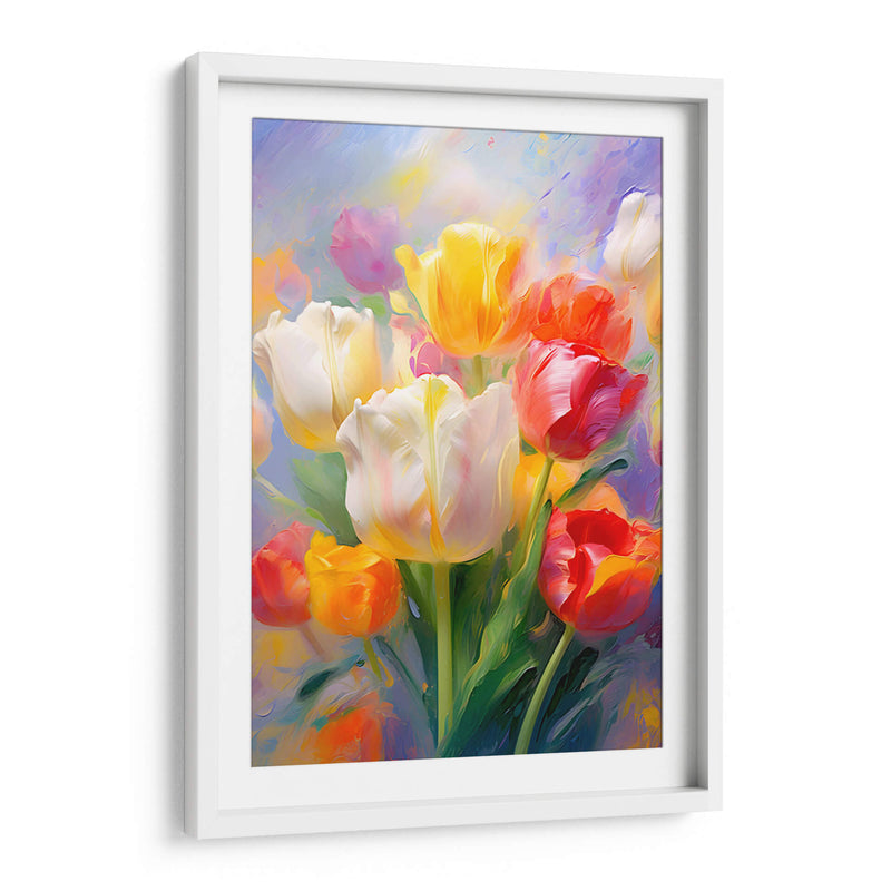 Mis Tulipanes - Dav Madrid | Cuadro decorativo de Canvas Lab
