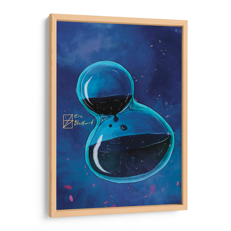 Tiempo y Espacio - Erz Blackwood | Cuadro decorativo de Canvas Lab