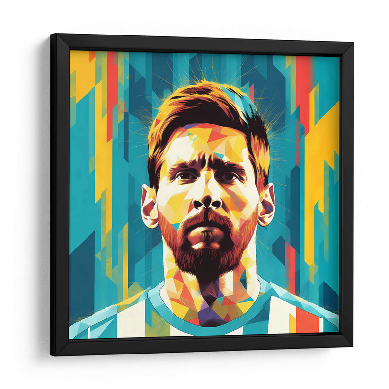 Messi Art - Icon Hunter | Cuadro decorativo de Canvas Lab