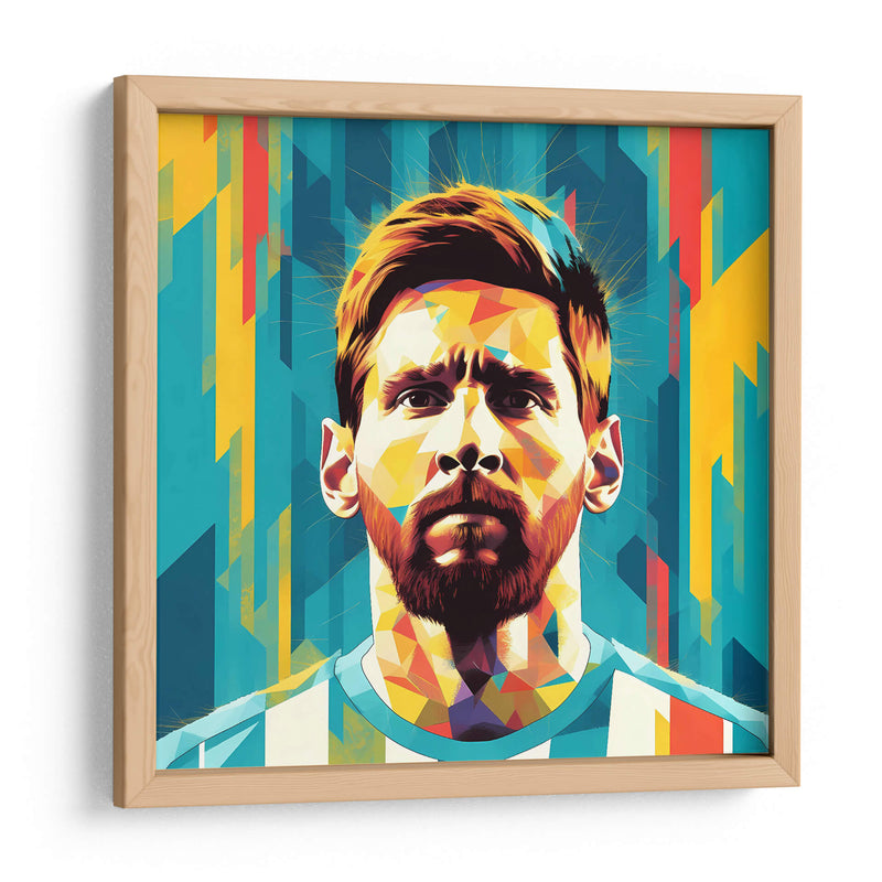 Messi Art - Icon Hunter | Cuadro decorativo de Canvas Lab