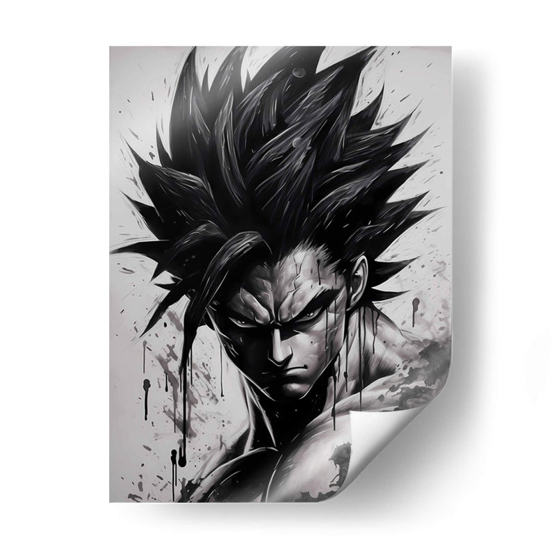 Goku II - Jann Kant | Cuadro decorativo de Canvas Lab