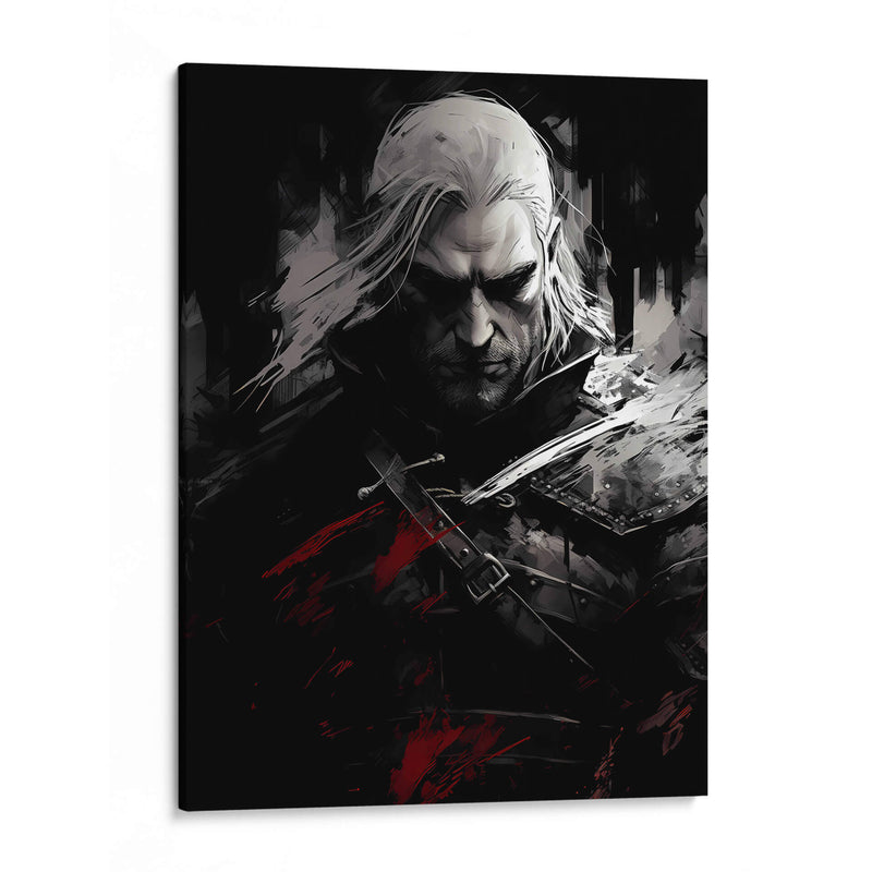 Geralt The Witcher - Jann Kant | Cuadro decorativo de Canvas Lab