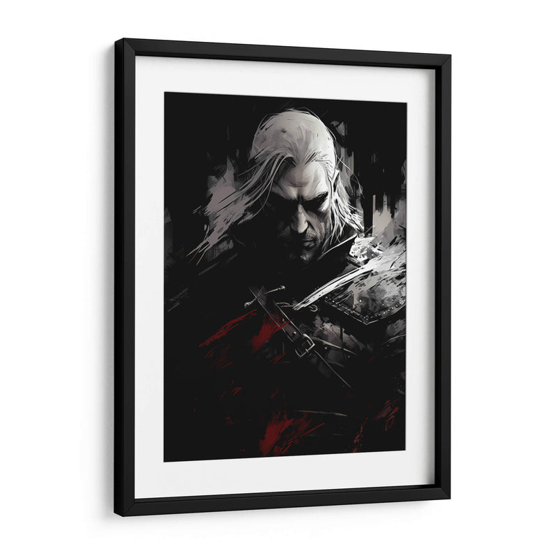 Geralt The Witcher - Jann Kant | Cuadro decorativo de Canvas Lab
