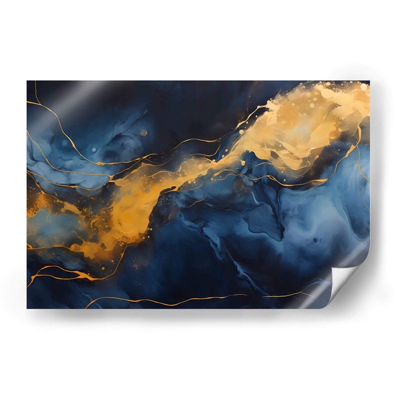 Oro Lazuli - Obed Pereyra | Cuadro decorativo de Canvas Lab