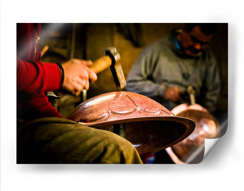 ARTESANO DE COBRE - MICHEL ARCIGA LIFESTYLE PHOTOGRAPHY | Cuadro decorativo de Canvas Lab