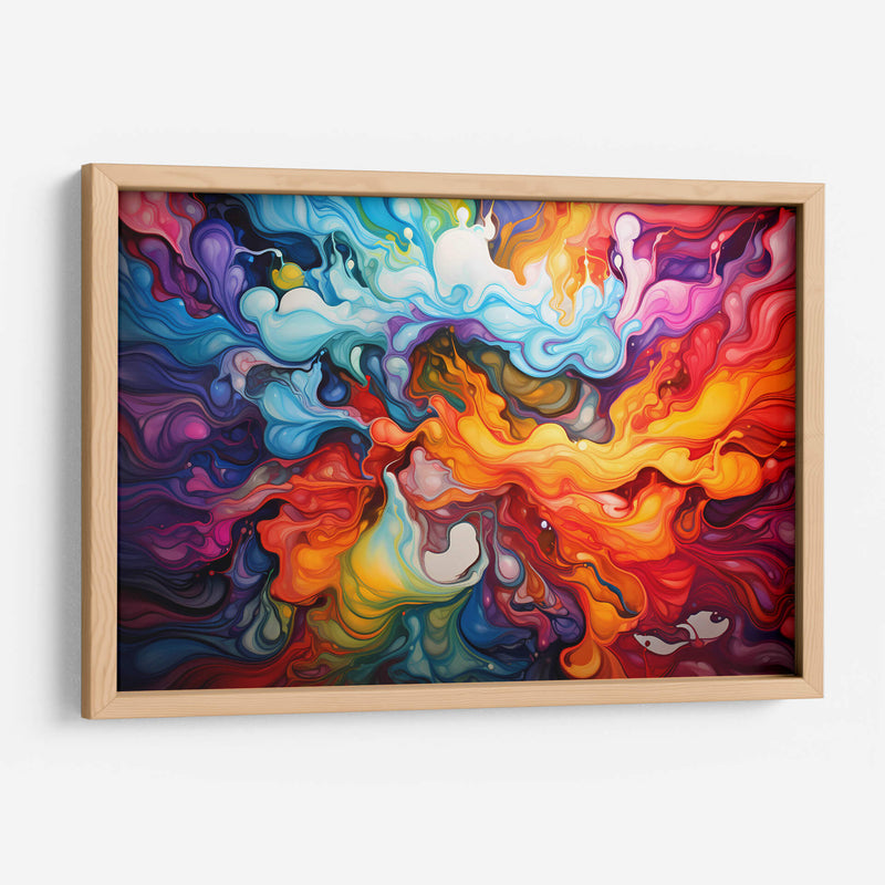 Guerra Del Color II - Obed Pereyra | Cuadro decorativo de Canvas Lab