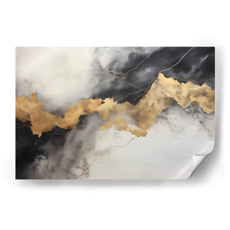 Marmol Y Oro - Obed Pereyra | Cuadro decorativo de Canvas Lab