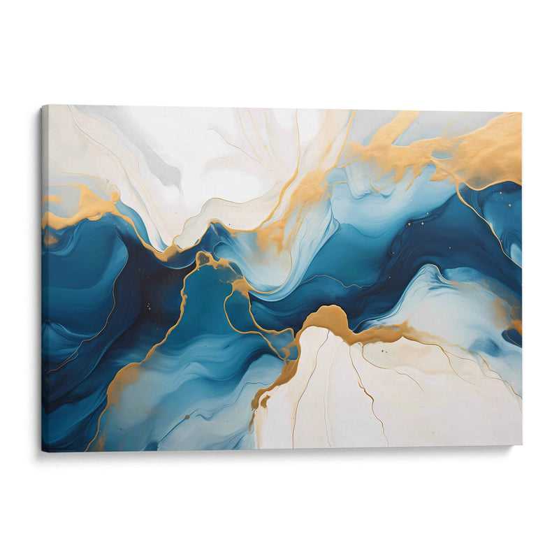 Oro En El Azul II - Obed Pereyra | Cuadro decorativo de Canvas Lab