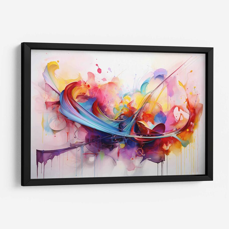Derrame De Color - Obed Pereyra | Cuadro decorativo de Canvas Lab