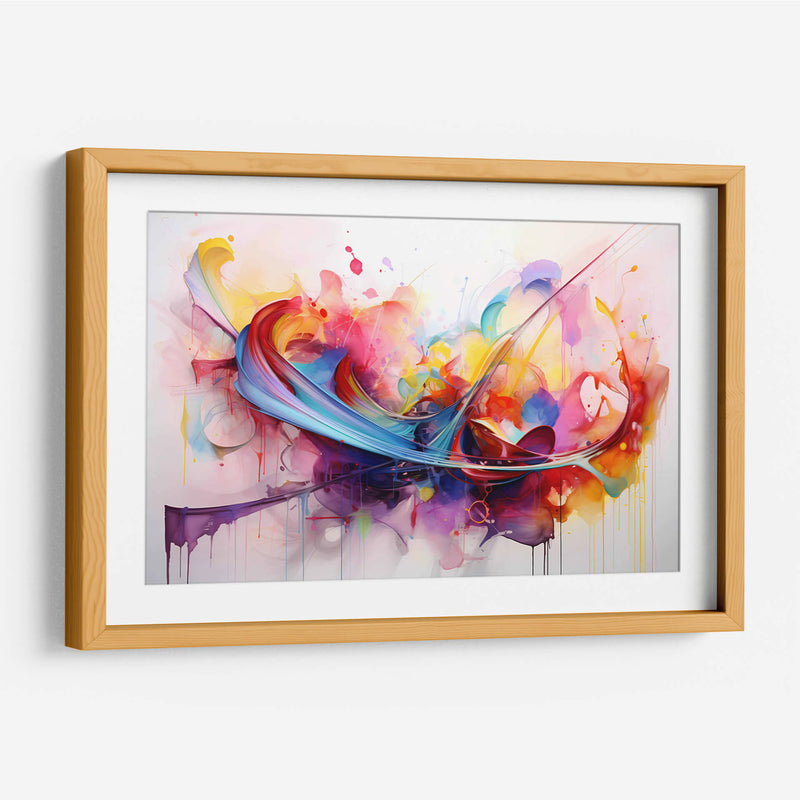 Derrame De Color - Obed Pereyra | Cuadro decorativo de Canvas Lab