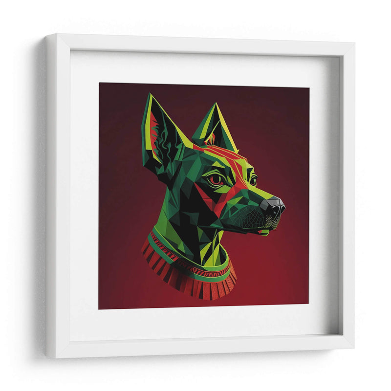 Mexican Xolo bust - PostmodernstudioMX | Cuadro decorativo de Canvas Lab
