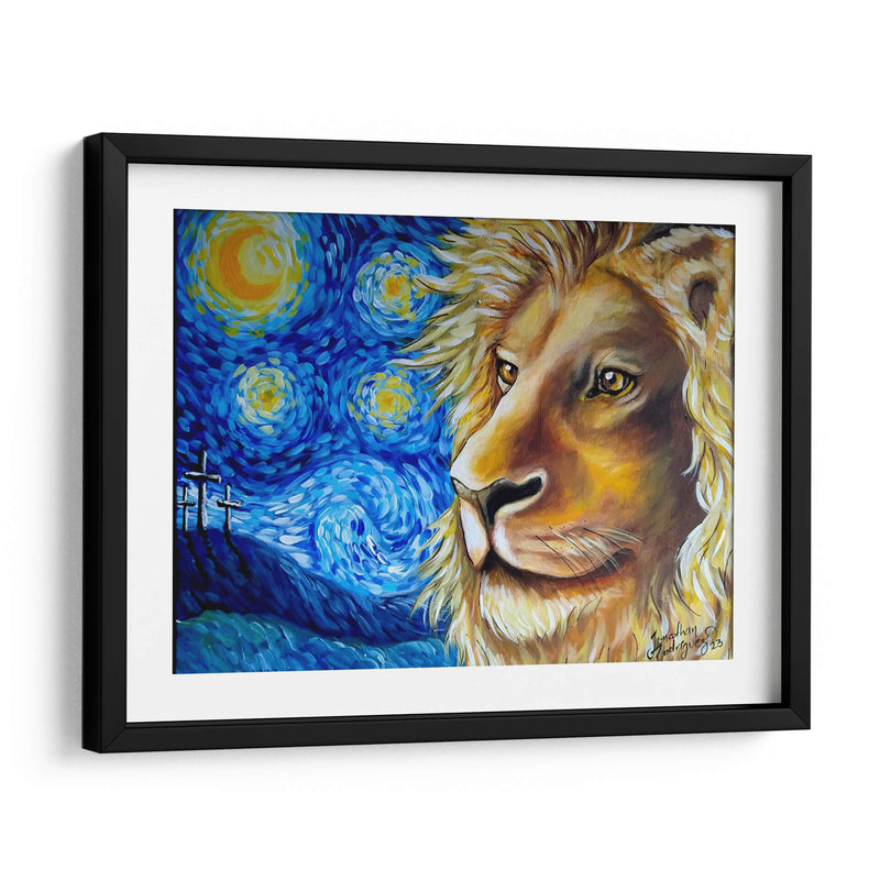 León de Judá - Jona Rodriguez Art | Cuadro decorativo de Canvas Lab