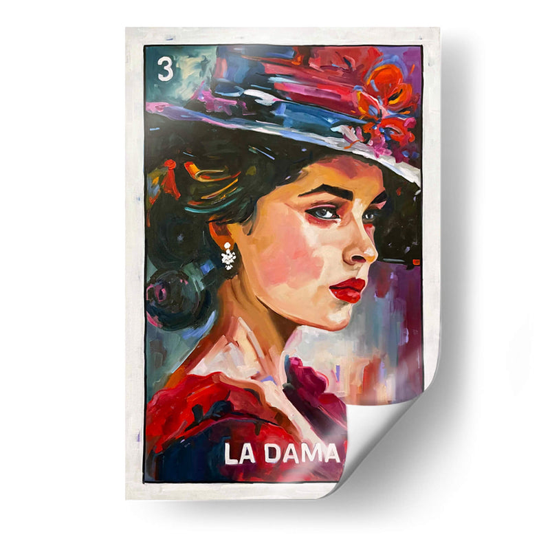 La Dama! - Adriana Sosa | Cuadro decorativo de Canvas Lab
