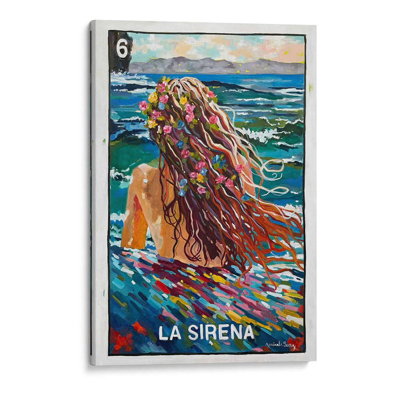 La Sirena! - Adriana Sosa | Cuadro decorativo de Canvas Lab