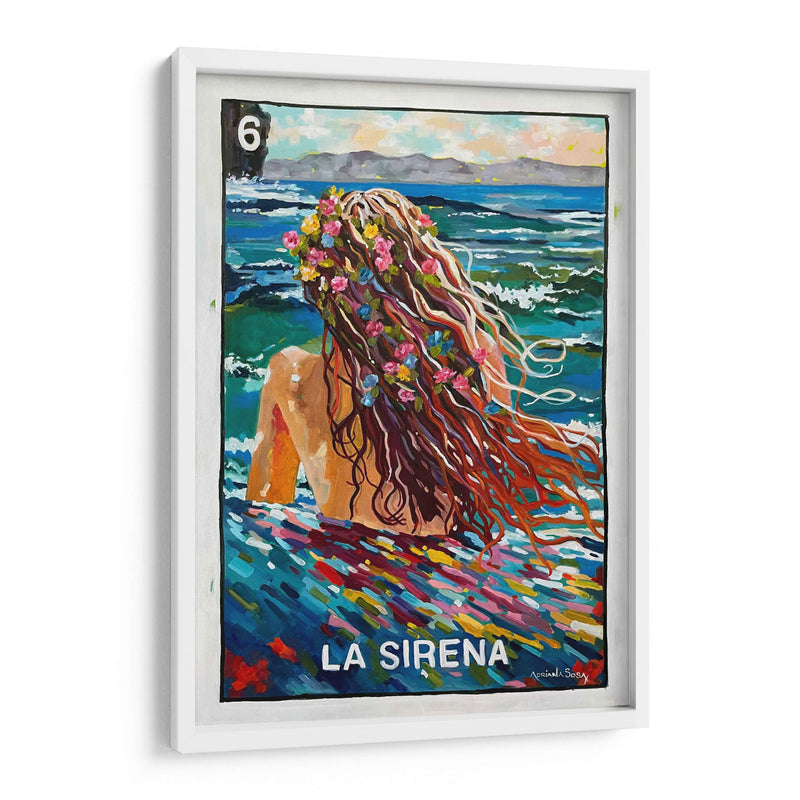 La Sirena! - Adriana Sosa | Cuadro decorativo de Canvas Lab