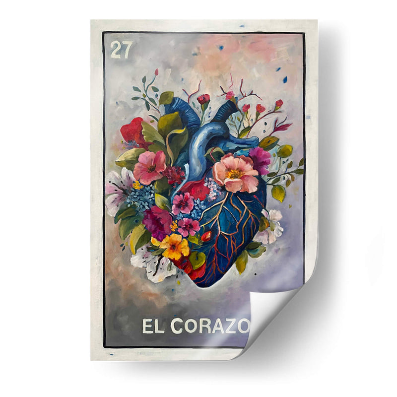 El Corazón! - Adriana Sosa | Cuadro decorativo de Canvas Lab