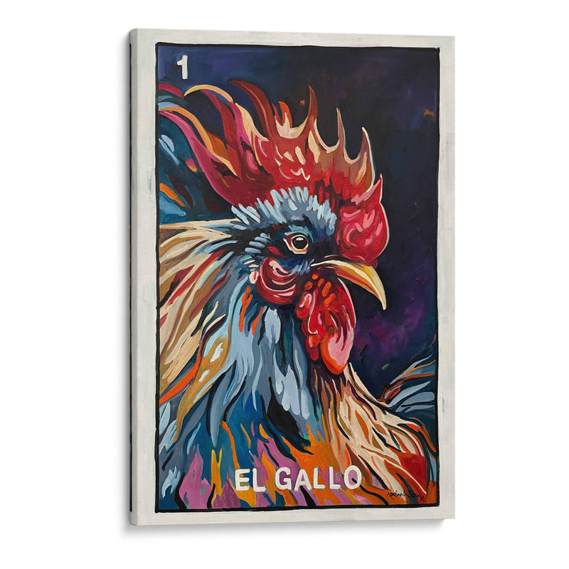 El Gallo! - Adriana Sosa | Cuadro decorativo de Canvas Lab