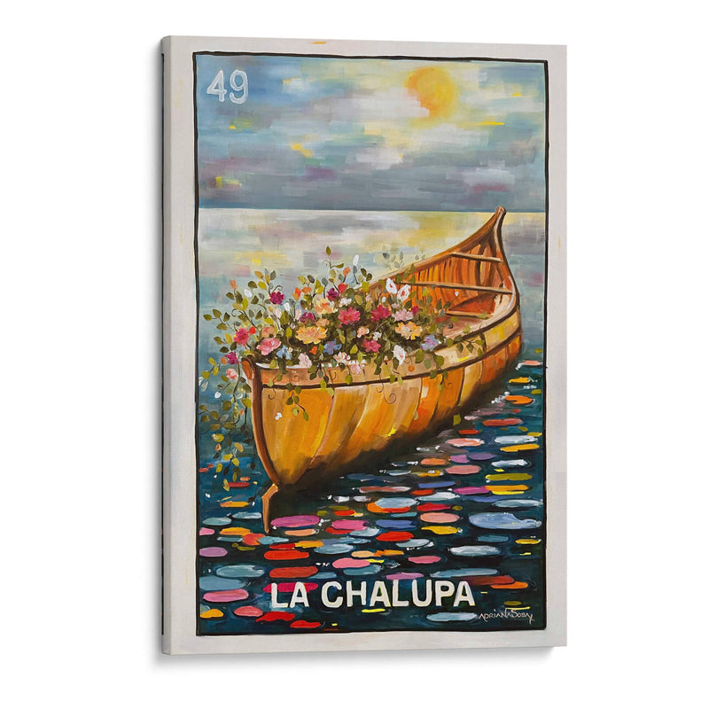 La Chalupa! - Adriana Sosa | Cuadro decorativo de Canvas Lab