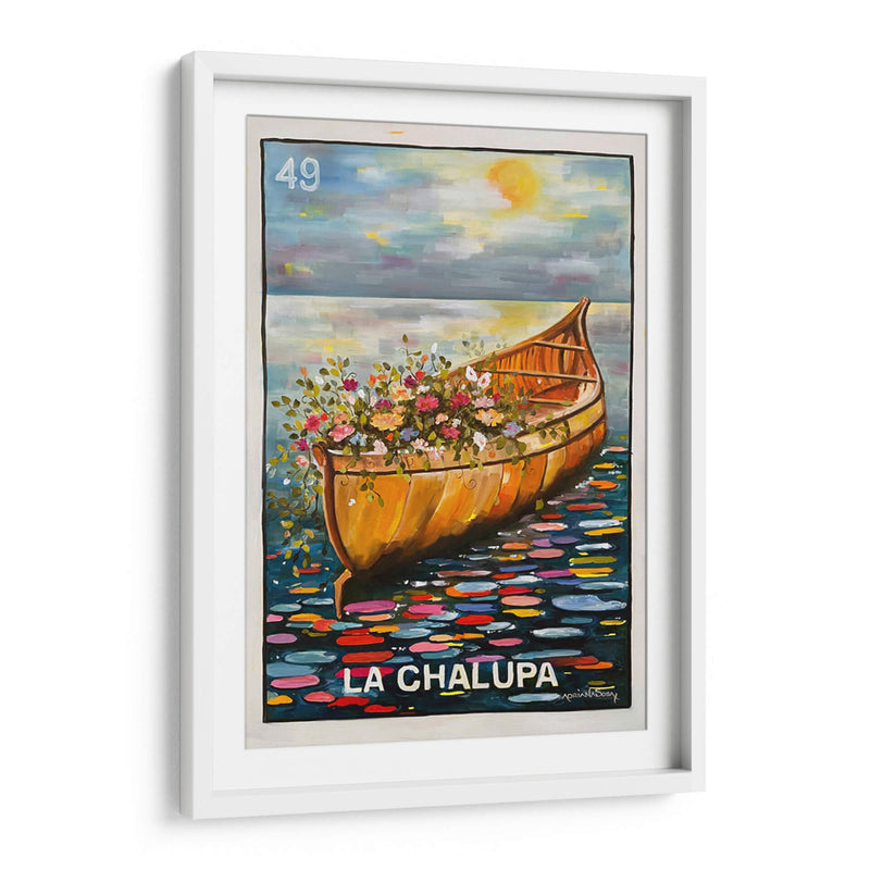 La Chalupa! - Adriana Sosa | Cuadro decorativo de Canvas Lab