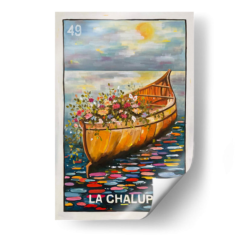 La Chalupa! - Adriana Sosa | Cuadro decorativo de Canvas Lab