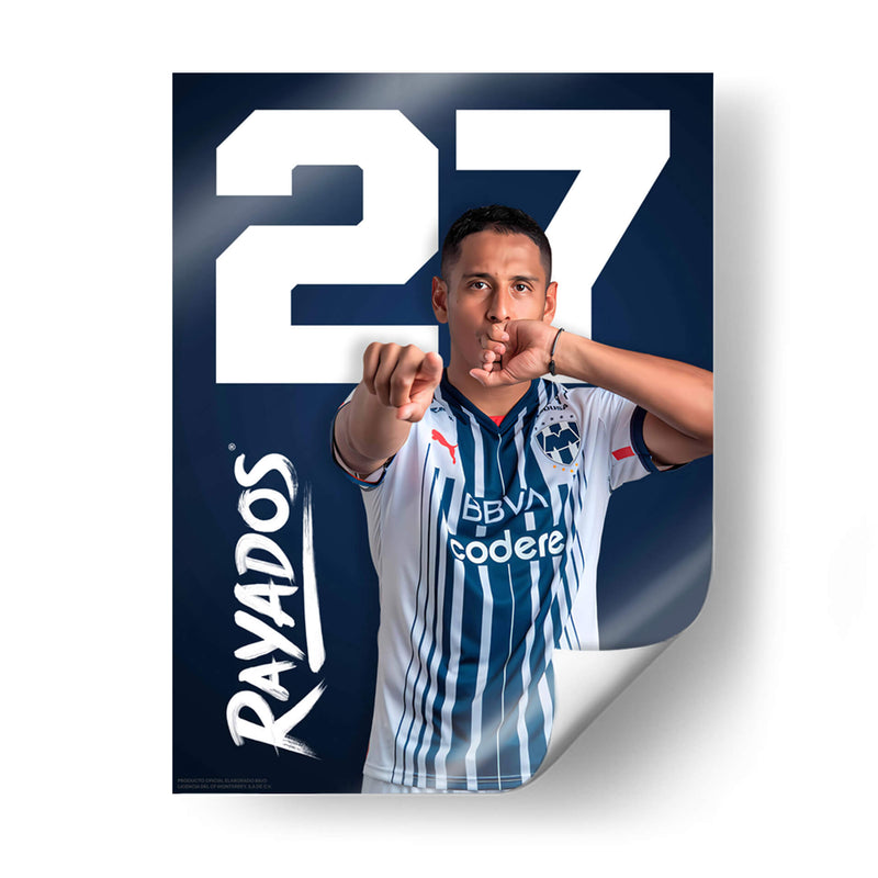 Luis romo #27 iii - Rayados