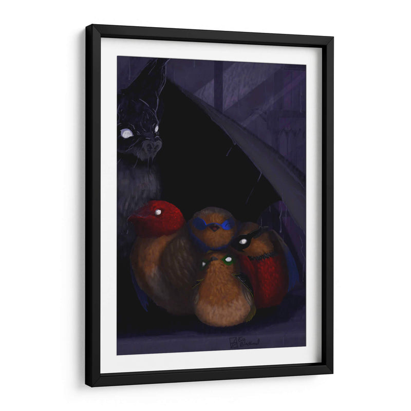Batman and the Robins - Erz Blackwood | Cuadro decorativo de Canvas Lab