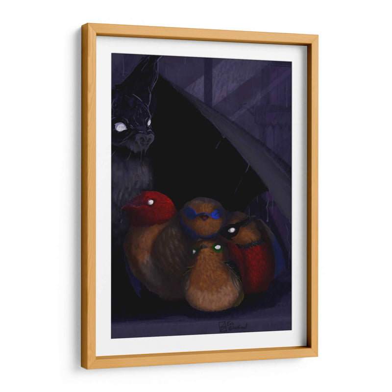 Batman and the Robins - Erz Blackwood | Cuadro decorativo de Canvas Lab
