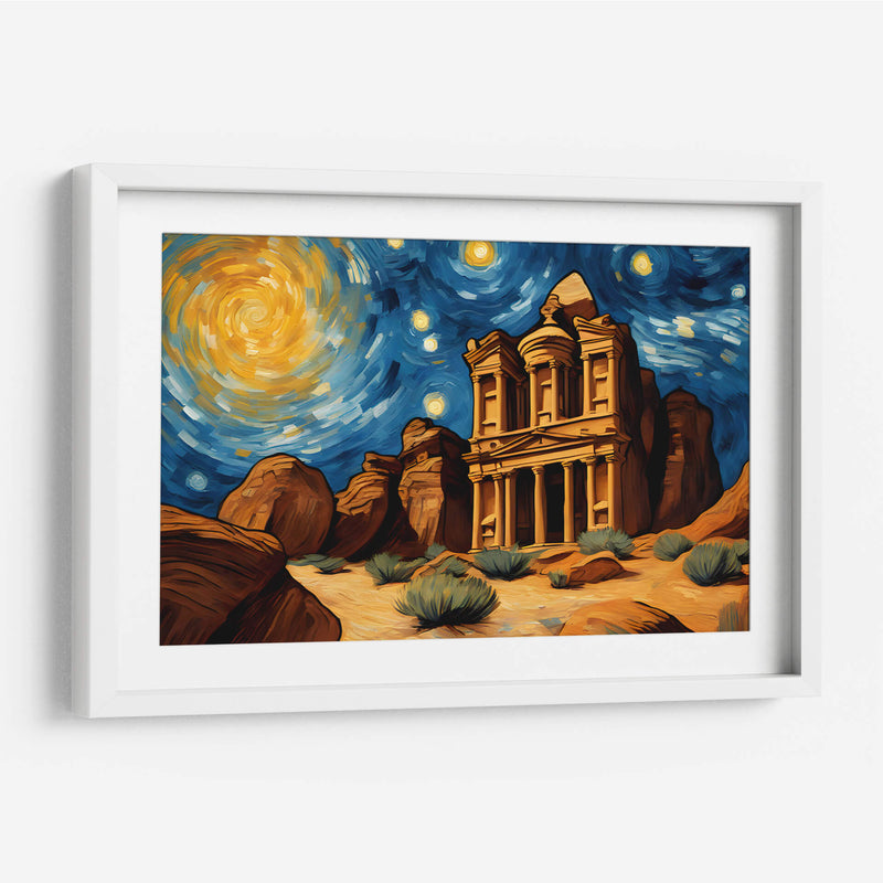 Petra al estilo Vicent Van Gogh - Mavel Per | Cuadro decorativo de Canvas Lab