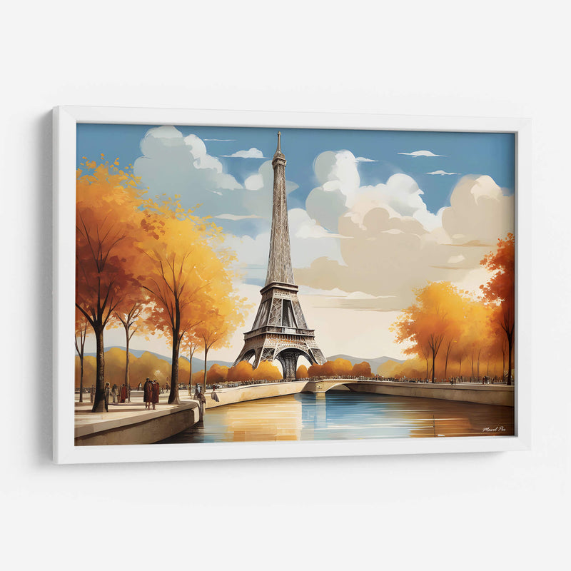 La Torre Eiffel al estilo Monet - Mavel Per | Cuadro decorativo de Canvas Lab