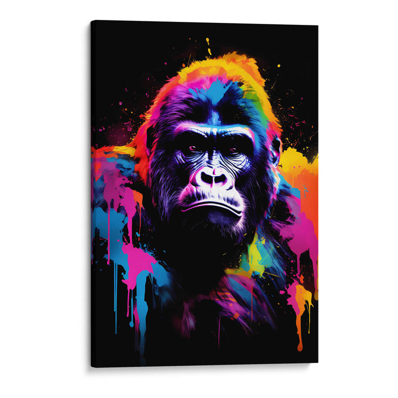 Gorila - Dominico Zafri | Cuadro decorativo de Canvas Lab