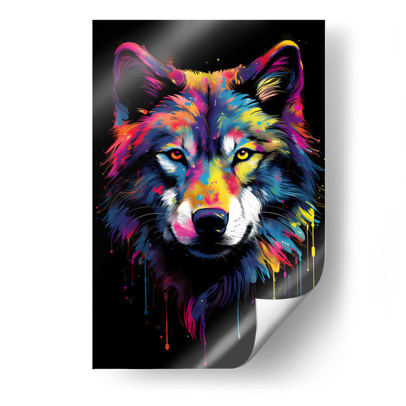 Lobo - Dominico Zafri | Cuadro decorativo de Canvas Lab