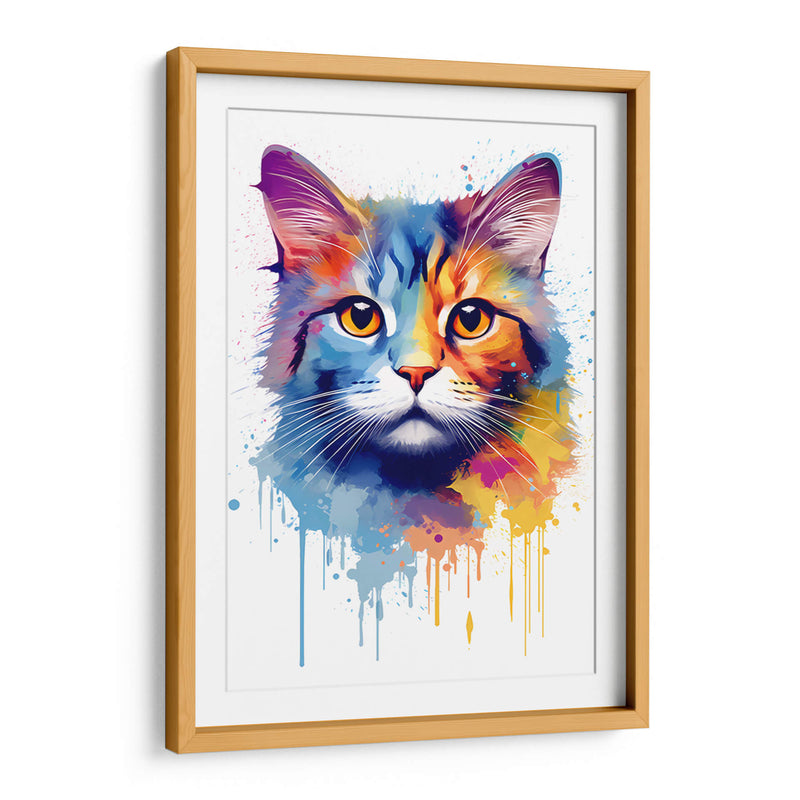 El Gato - Dominico Zafri | Cuadro decorativo de Canvas Lab