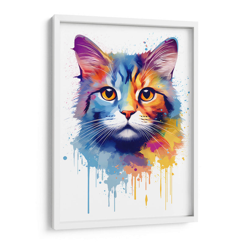 El Gato - Dominico Zafri | Cuadro decorativo de Canvas Lab