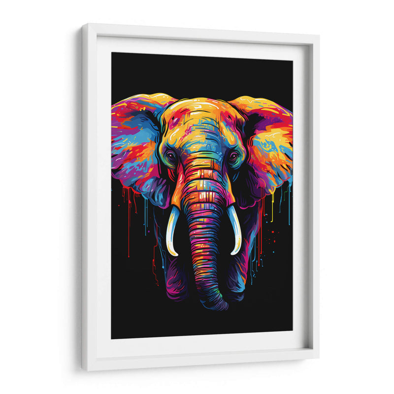 Elefante - Dominico Zafri | Cuadro decorativo de Canvas Lab