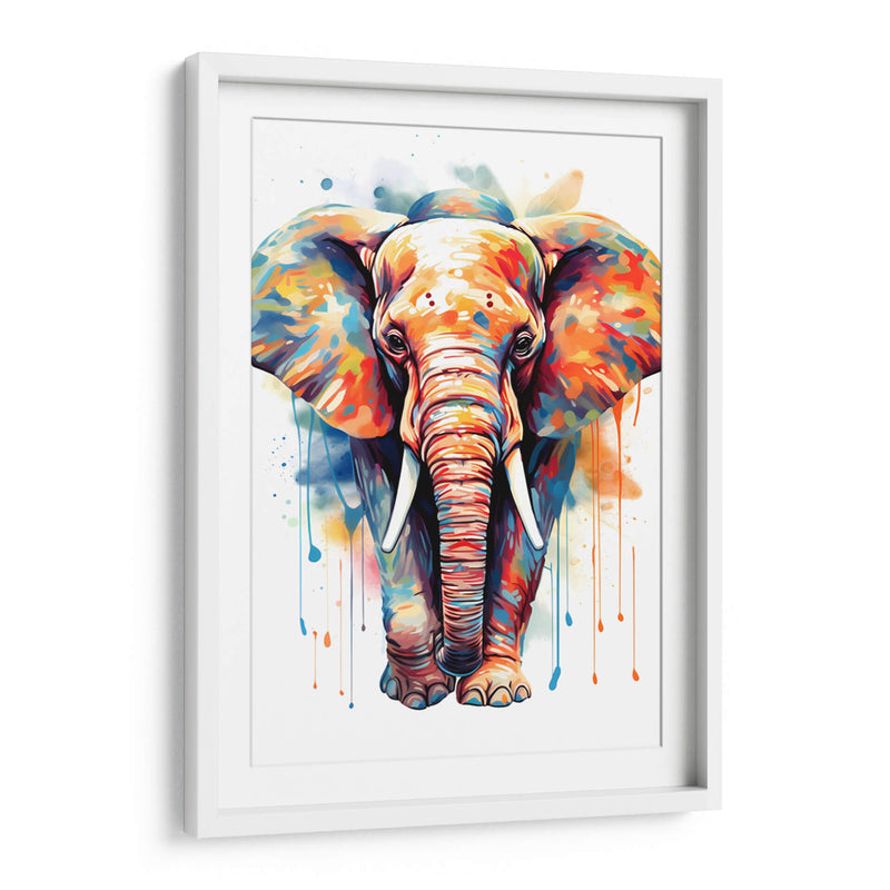 El Elefante II - Dominico Zafri | Cuadro decorativo de Canvas Lab