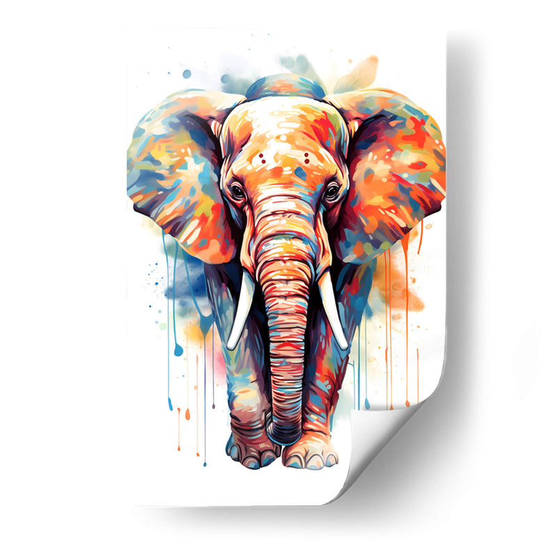 El Elefante II - Dominico Zafri | Cuadro decorativo de Canvas Lab