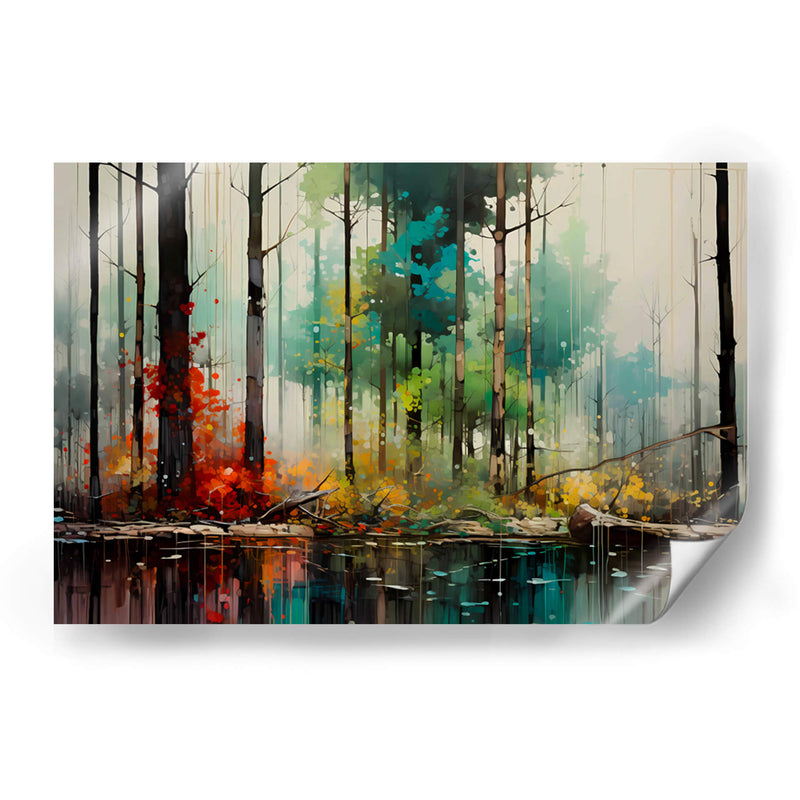 Bosque húmedo I - Artomato | Cuadro decorativo de Canvas Lab