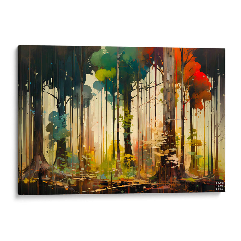 Bosque húmedo II - Artomato | Cuadro decorativo de Canvas Lab
