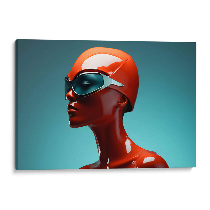 Glossy - The Unlikely Astronaut | Cuadro decorativo de Canvas Lab