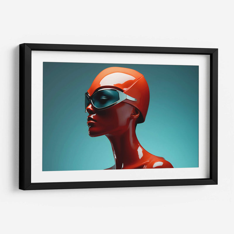 Glossy - The Unlikely Astronaut | Cuadro decorativo de Canvas Lab