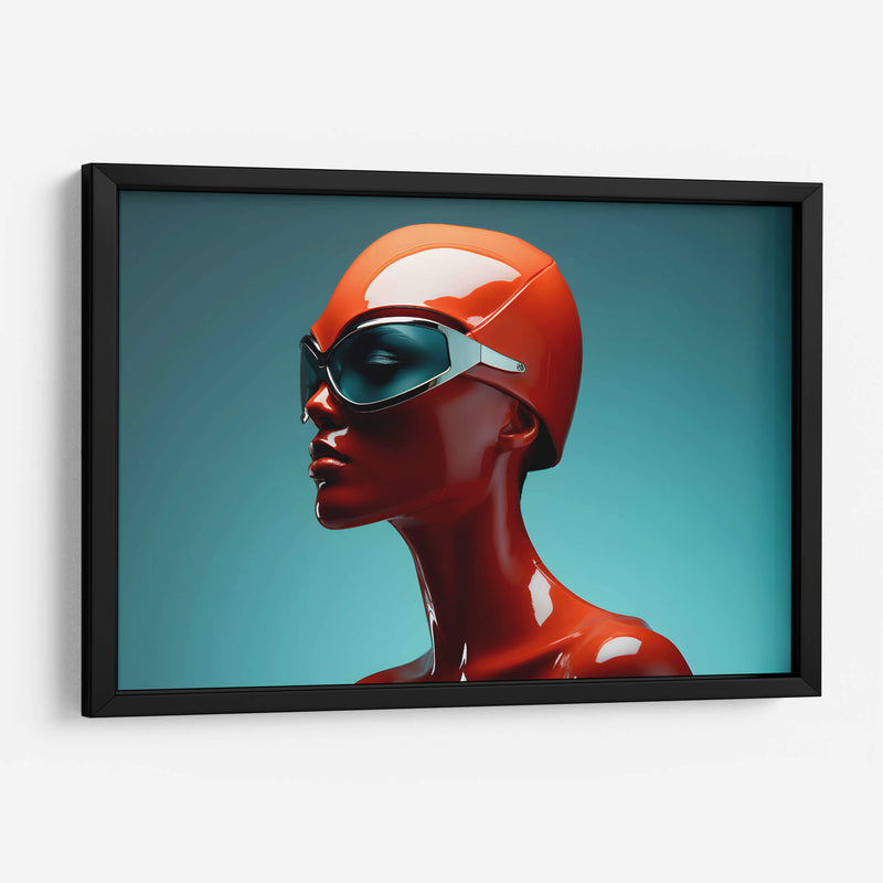 Glossy - The Unlikely Astronaut | Cuadro decorativo de Canvas Lab